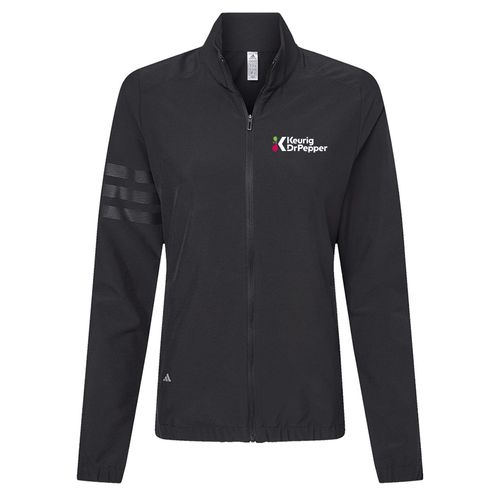 Adidas women's 3-Stripes Full-Zip Jacket image thumbnail