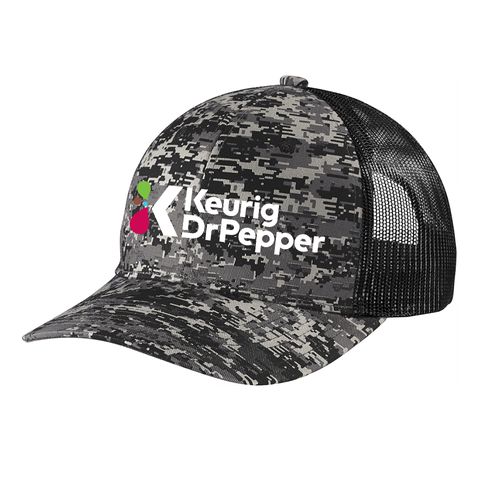 Port Authority Digi Camo Snapback Trucker Cap image thumbnail