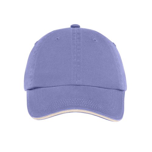 Port Authority Sandwich Bill Cap with Striped Closure image thumbnail