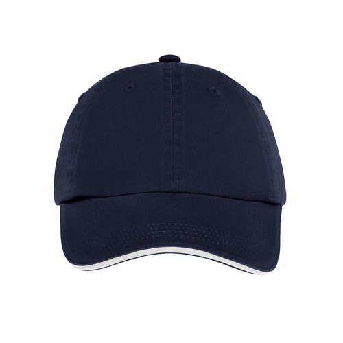 Port Authority Sandwich Bill Cap with Striped Closure image thumbnail