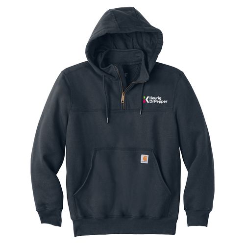 Carhartt Rain Defender Paxton Heavyweight Hooded Zip Mock Sweatshirt image thumbnail