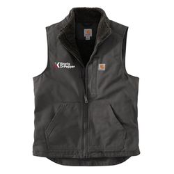 Image of Carhartt Sherpa-Lined Mock Neck Vest