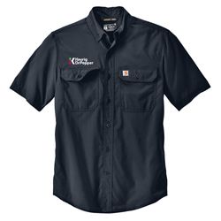 Image of Carhartt Driver's Shirt: Carhartt Force Solid Short Sleeve Shirt