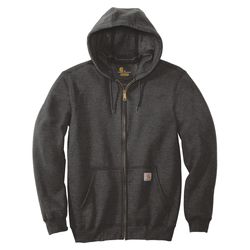 Image of Carhartt Midweight Hooded Zip-Front Sweatshirt