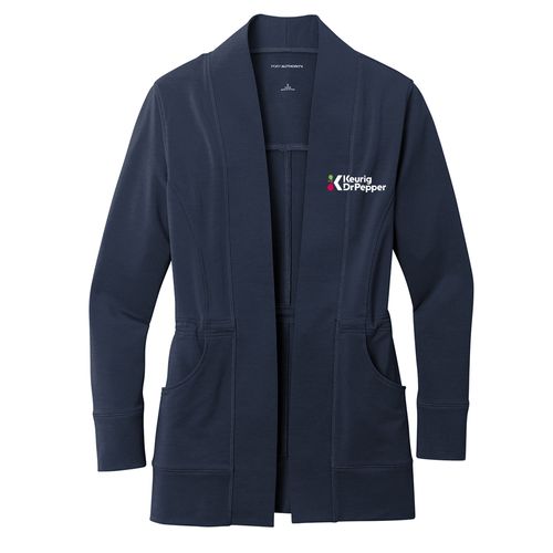 Port Authority Ladies Microterry Cardigan image thumbnail