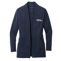 Image of Port Authority Ladies Microterry Cardigan