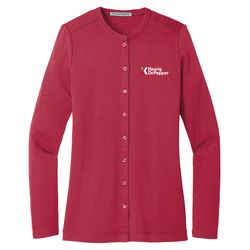 Image of Port Authority Ladies Stretch Button-Front Cardigan