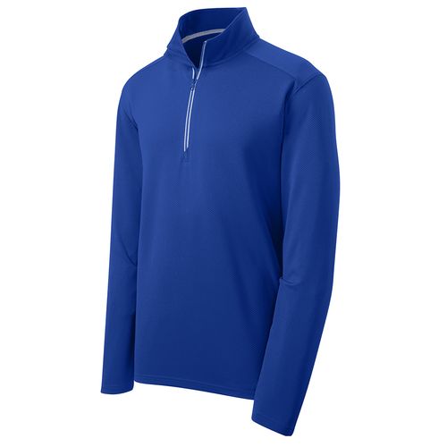 Sport-Tek Sport-Wick Textured 1/4-Zip Pullover image thumbnail