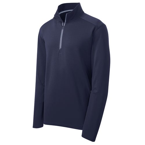 Sport-Tek Sport-Wick Textured 1/4-Zip Pullover image thumbnail