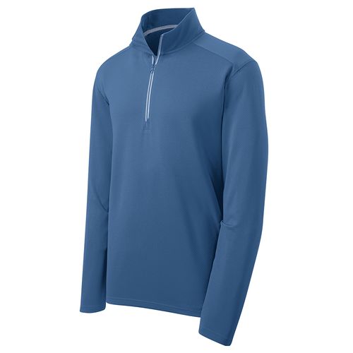 Sport-Tek Sport-Wick Textured 1/4-Zip Pullover image thumbnail