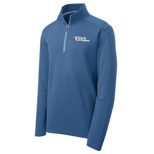 Sport-Tek Sport-Wick Textured 1/4-Zip Pullover image thumbnail