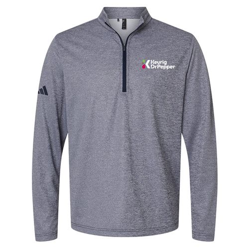 Adidas Space Dyed Quarter-Zip Pullover image thumbnail