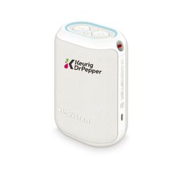 Image of (Min 25) Monster DNA One Portable Wireless Speaker w/ Qi Wireless Charger, White
