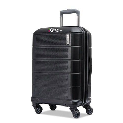 (Min 25) American Tourister Stratum 2.0 20" Spinner Carry On - Jet Black image thumbnail