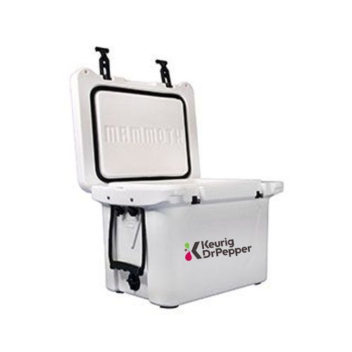 (Min 25) Mammoth Coolers Ranger Rotomolded Coolers, White, Multiple Sizes IMPRINTABLE image thumbnail