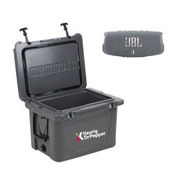 Image of (Min 25) Mammoth Coolers Cooler Bluetooth Speaker Set IMPRINTABLE