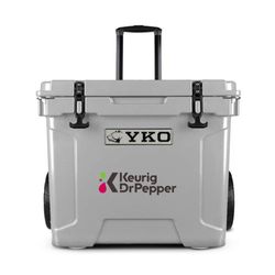 Image of (Min 25) Yukon Outfitters Party Wagon 35qt Wheeled Hard Cooler IMPRINTABLE