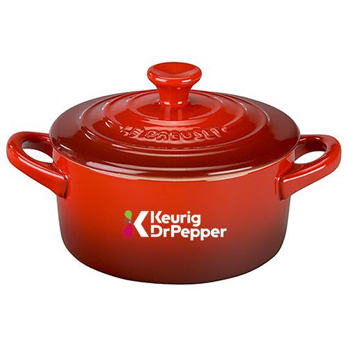 (Min 25) Le Creuset 8oz Stoneware Mini Round Cocotte Cerise image thumbnail