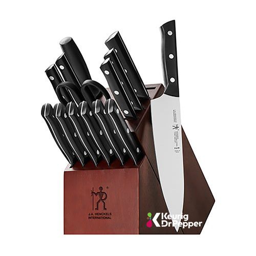 (Min 25) Henckels Dynamic 15pc Knife Block Set image thumbnail