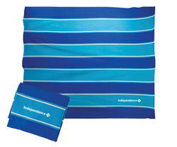 Image of Cabana Stripe Microfiber Beach Towel