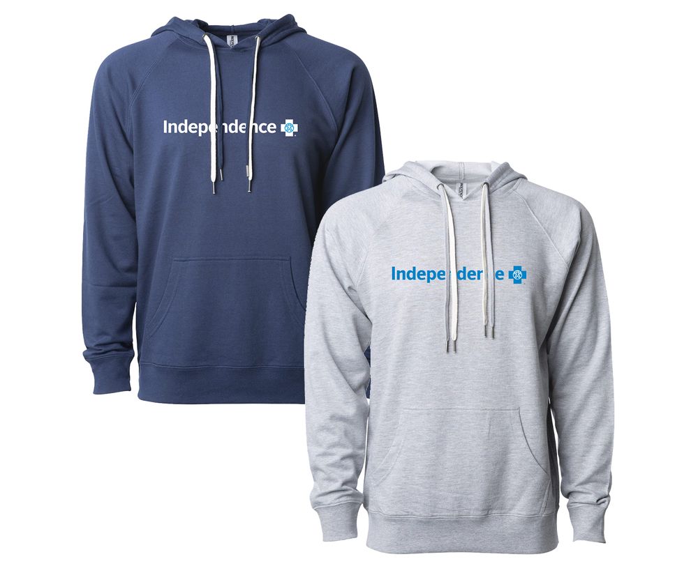 Unisex Lightweight Terry Hooded Sweatshirt primary image