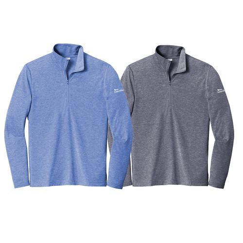Mens Sport-Tek Tri-Blend 1/4-Zip Sweatshirt image thumbnail