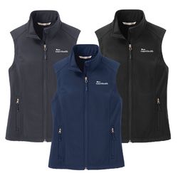 Image of Womens Port Authority Soft Shell Vest 