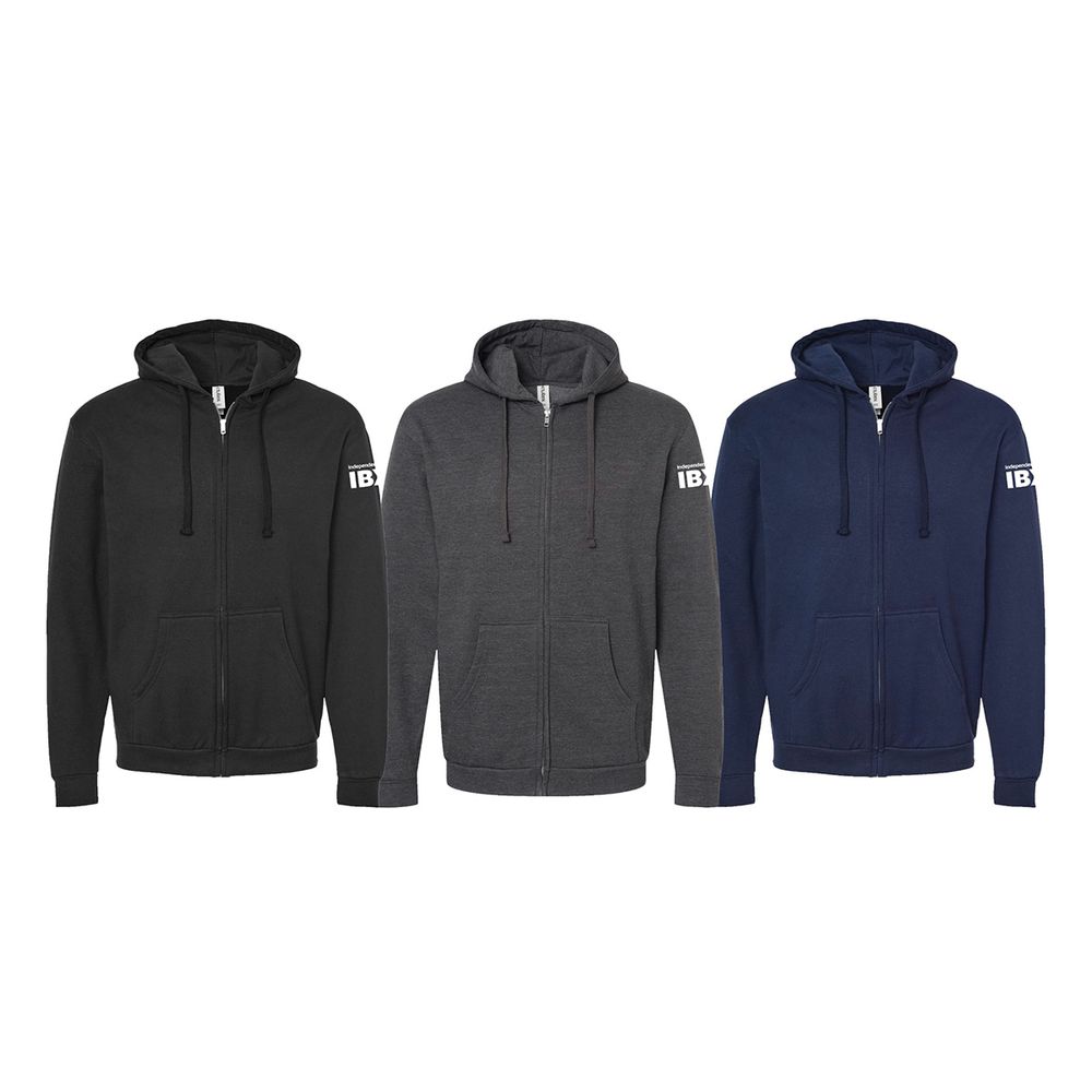 Unisex Tultex Full-Zip Hooded Sweatshirt primary image