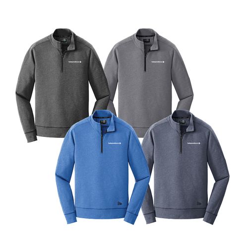 Unisex New Era Triblend 1/4 Zip image thumbnail