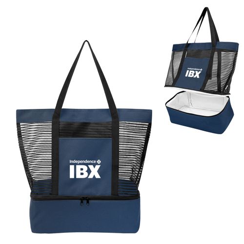 Marley Rpet Mesh Tote Bag With Cooler image thumbnail
