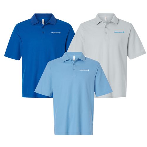 Men's Resolve CVC Performance Pique Polo Shirt image thumbnail