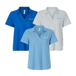 Image of Women's Resolve CVC Performance Pique Polo Shirt