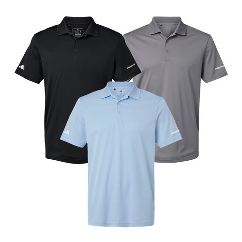 Adidas® Men's Performance Piqué Polo Shirt image thumbnail