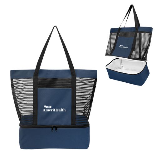 Marley Rpet Mesh Tote Bag With Cooler image thumbnail