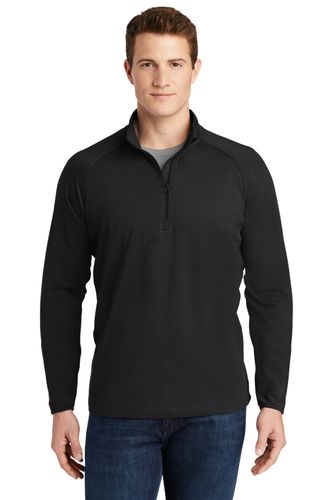 Sport-Tek Tall Sport-Wick Stretch 1/2-Zip Pullover image thumbnail