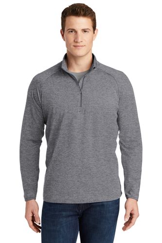 Sport-Tek Tall Sport-Wick Stretch 1/2-Zip Pullover image thumbnail