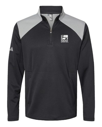 Adidas Textured 1/4 Zip image thumbnail