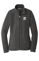Image of Port Authority Ladies Heather Fleece Jacket