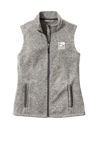Port Authority Ladies Sweater Fleece Vest image thumbnail