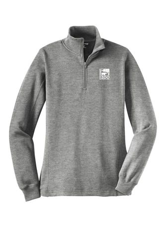 Sport-Tek Ladies 1/4 Zip Sweatshirt image thumbnail