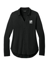 Image of Women's Luxe Knit Faux Button Tunic