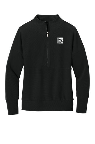 Mercer+Mettle Women's Textured 1/4 Zip image thumbnail