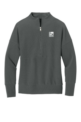 Mercer+Mettle Women's Textured 1/4 Zip image thumbnail