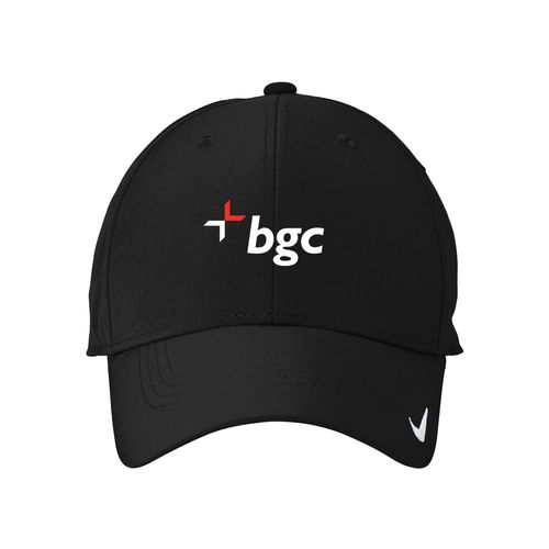 No Minimum - Nike Dri-FIT Legacy Cap - Black (BGC Logo) image thumbnail