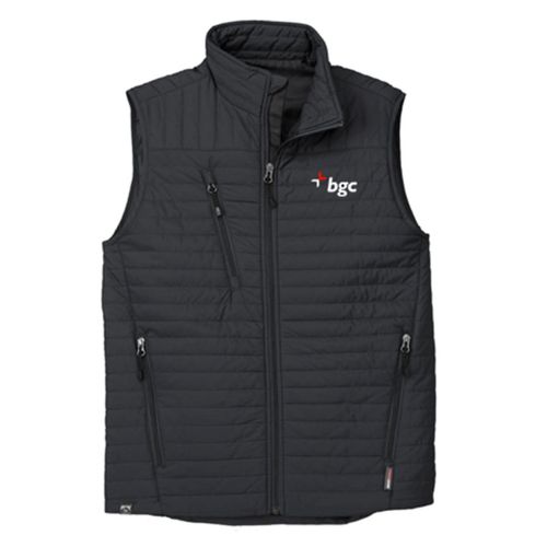 Made To Order - Eco Thermolite Quilted Vest – Men’s Black (BGC Logo) image thumbnail
