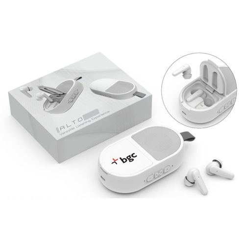 Made To Order - Mini Speaker & Wireless Earbud Combo (BGC Logo) image thumbnail