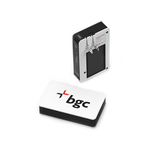Made To Order - Portable Charger with Emergency Solar Panel (BGC Logo) image thumbnail