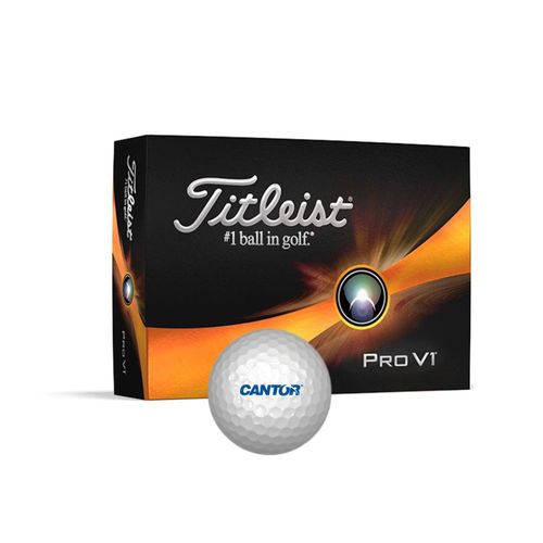 No Minimum - Titleist Pro V1 (Cantor Logo) image thumbnail