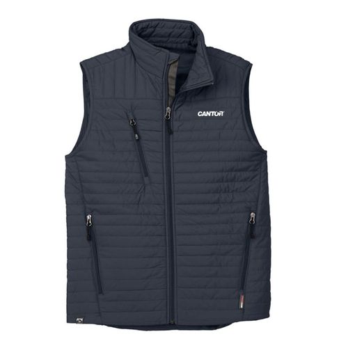 Made To Order - Eco Thermolite Quilted Vest – Men’s Navy (Cantor Logo) image thumbnail
