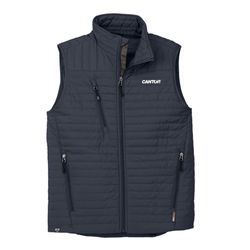 Image of Made To Order - Eco Thermolite Quilted Vest – Men’s Navy (Cantor Logo)